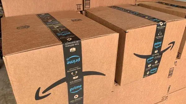 Cajas preparadas para enviar